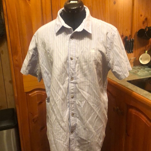 Stussy Other - Stussy - shirt sleeve shirt - very popular designer in stripped fabric